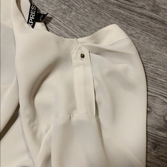 Beige chiffon top - Picture 5 of 5